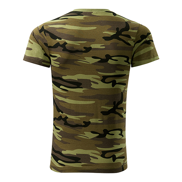Tričko Camouflage Green s potlačou - od 1 ks