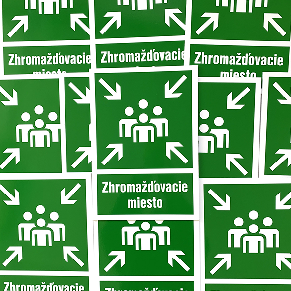 Zhromaždovacie miesto - PVC 3 mm