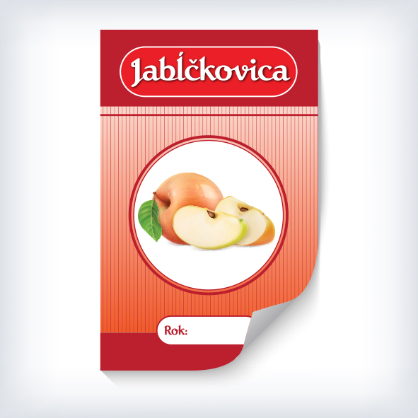 Etiketa na pálenku - Hruškovica